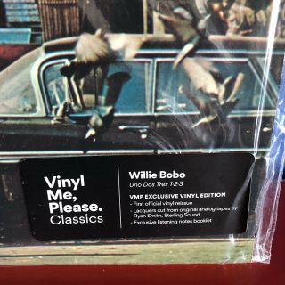 Willie Bobo Uno Dos Tres VMP Exclusive Vinyl Me Please 3