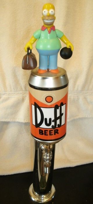 Duff Beer Custom Keg Tap Handle Bowling Homer Simpson Man Cave Fathers Day Xmas