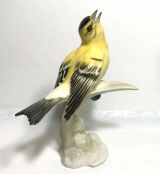 Hutschenreuther Yellow Bird Figurine Hand Painted Gunther Granget