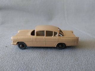 1958 Matchbox / Lesney 22b Vauxhall Cresta,  Cream W/ Grey Plastic Wheels -