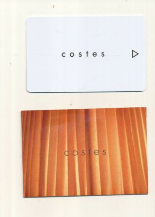 Costes - - - - Paris,  France - - - Room Key - - K - 47