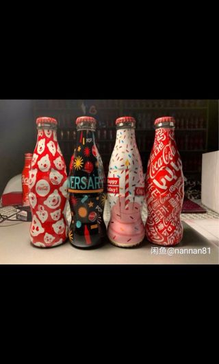 Rare China 2018 Coca Coke Cola Limited Edition 11.  11 Bottle Empty 200ml Of 4