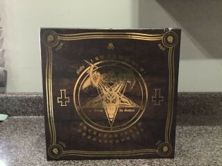 Venom In Nomine Satanas 40 Years In Sodom Box Set 6 Lp Vinyl Record Open Box