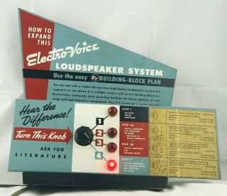 Ev Electro - Voice Loudspeaker System Store Display Aristrocrat Sp12 T35 8hd