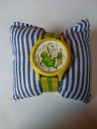 Vintage 1979 Kermit The Frog Watch By Picco Muppets -