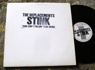 Private 1982 Mn Punk Rock Lp - The Replacements " Stink " Twin Tone Ttr 8228