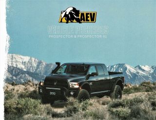 2017 Aev Prospector Prospector Xl Dodge Ram 2500 Dealer Sales Brochure - Rare