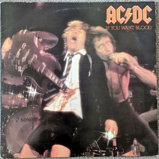 If You Want Blood By Ac/dc Vinyl Album Live Lp K50532 First Pressing