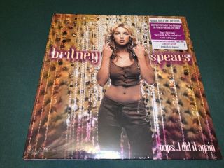 Rare Britney Spears - Oops.  I Did It Again Colored Vinyl Lp
