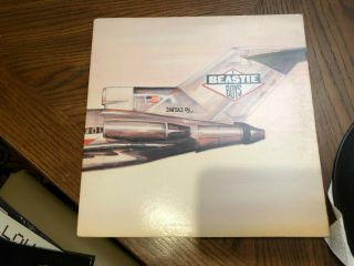 Beastie Boys Licensed To Ill Press 1986 Def Jam Dj Record Lp