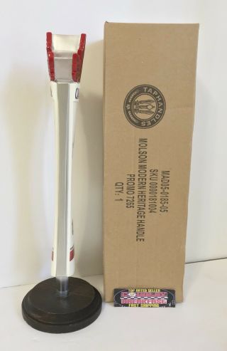 Molson Canadian NHL Maple Leaf Beer Tap Handle 12 