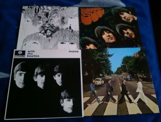 The Beatles Rubber Soul / Revolver /with The Beatles / Abbey Road 4x Lp Apple