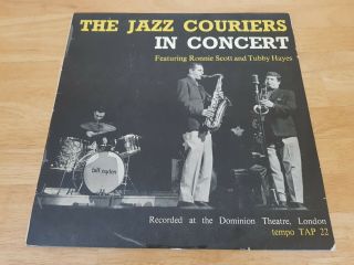 The Jazz Couriers With Ronnie Scott & Tubby Hayes ‎– In Concert 1958 Uk Mono Lp