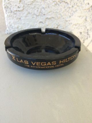 Hilton Las Vegas International Hotel Vintage Ashtray