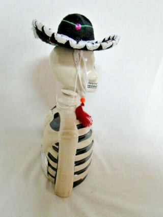 Anejo Skelly 10” Rare Decanter Agave Tequila 4