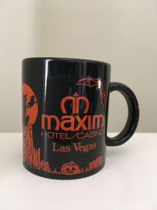 Maxim Hotel/casino Las Vegas Halloween Ceramic Mug - Witches And Warlocks