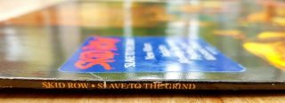 SKID ROW Slave To The Grind 1991 UK 1ST PRESS Uncensored Vinyl LP RARE VG,  /VG, 3
