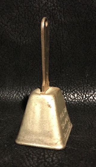 Vintage Bell “Ring For” Champlin Gas Gasoline Motor Oil Enid Oklahoma 5