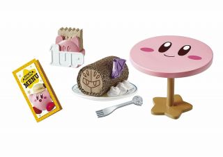 Kirby ' s Cafe Time Re - Ment Miniature Full Set Box of 8 Packs JAPAN 4