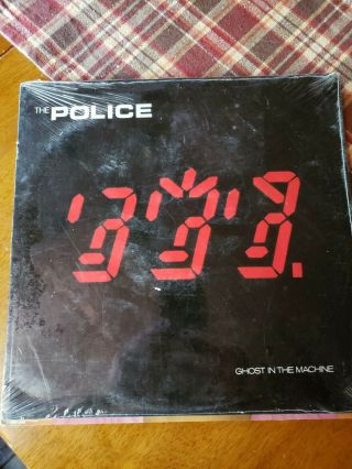 Police " Ghost In The Machine " Lp 1981 No Barcode