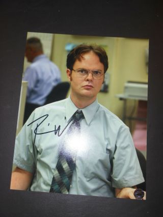 Actor Rainn Wilson Signed 8x10 Photo - The Office Dwight Schrute Autograph