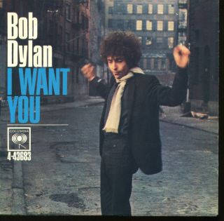 Bob Dylan I Want You On Columbia 45 With Picture Sleeve