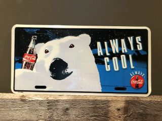 Coca - Cola 1994 Always Cool Polar Bear Collector 