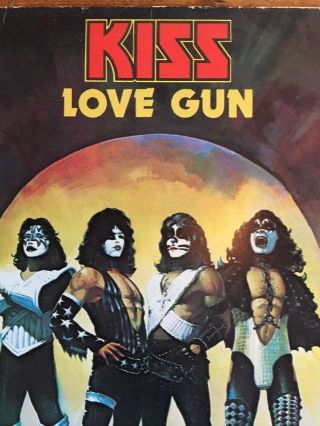 Kiss Love Gun Brazil 1977 6399063 Vintage Classic Rock Casablanca Filmworks LP 2