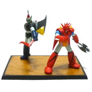 Great Mazinger Vs.  Getter Robo G Banpresto Mini Diorama Figure Robot Anime