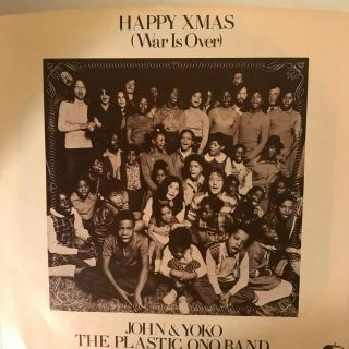 John & Yoko Plastic Ono Band - Happy Xmas (war Is Over) 45 Rpm On Green Vinyl