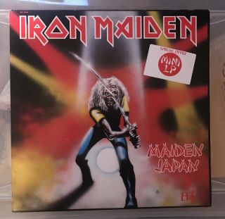 Iron Maiden Maiden Japan Mini Lp Album Harvest Label