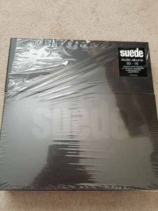 Suede - Studio Albums 93 - 16 7 Album Box Set Coloured Vinyl (2018) 458/1000 Units