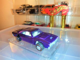 Hot Wheels Redline Purple 1968 Dodge Charger