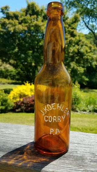J.  Koehler Corry,  P.  A.  Blob Top Beer Light Amber,  No Damage