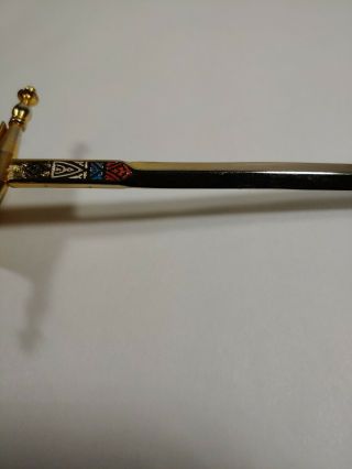 Vintage Toledo Mini Sword Cocktail Tooth Skewers Picks and Toledo Letter Opener 7