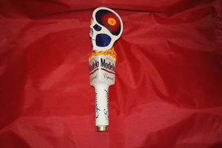 Modelo Especial Cerveza Day Of The Dead Skull Beer Tap Handle 4