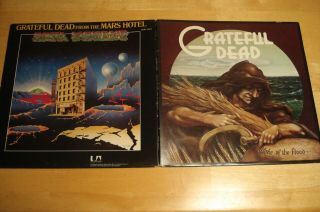 The Grateful Dead Wake Of The Flood & From The Mars Hotel 1977 U.  K.  Import 2 Lp