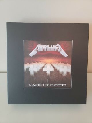 Metallica Master Of Puppets Triple Vinyl Deluxe Cd Dvd Cassette Tape