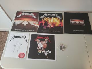 Metallica Master Of Puppets Triple Vinyl Deluxe CD DVD Cassette Tape 2