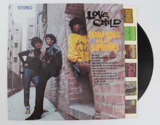 1968 Diana Ross And The Supremes Love Child Vinyl Lp - Ms 670 Ex - Vg,