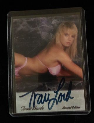 Traci Lords Signed Trading Card Autographed Tracy Cry Baby Frostbite Manhood