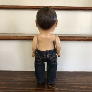 2 Vintage Buddy Lee Dolls 1950s HD Lee Jeans Company Advertising Doll 4