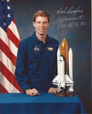 Space Shuttle Astronaut Autograph 8x10 Photo Richard Searfoss (lhau - 1018)
