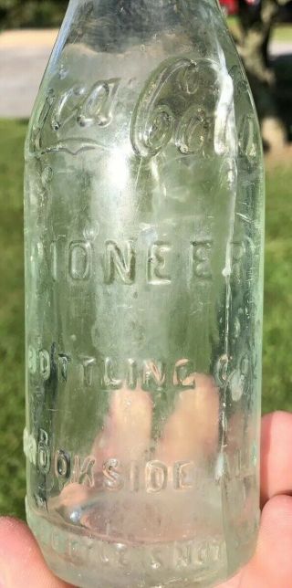 Script Coca Cola Bottle Pioneer Bott Co Brookside Alabama Rare Early ALA Soda 2