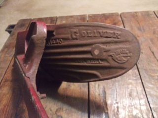 Oliver Chilled Plow Cast Logo Antigue Rare 11440 F826x Bottom Turning Share Head
