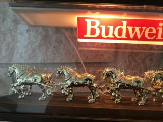 Budweiser Clydesdale Lighted Sign 6
