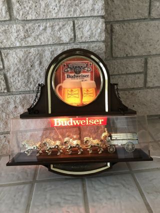 Budweiser Clydesdale Lighted Sign 8