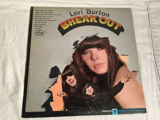 Vintage Mercury Records Lori Burton Breakout Lp White Promo Label Mg 21136 Hi - Fi