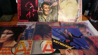 Adam And The Ants 12x7in Including 2 Promos.
