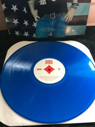 RYAN ADAMS: GOLD 2 LP Limited Edition PROMO Album Red and Blue Vinyl numbered 4